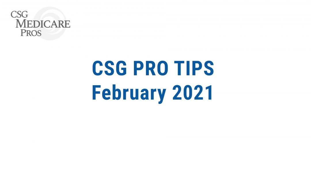 CSG Pro Tips